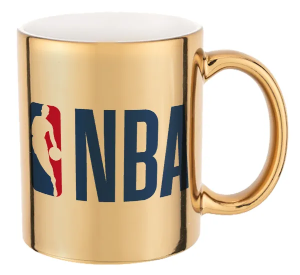 NBA Classic — Mug ceramic, gold mirror, 330ml