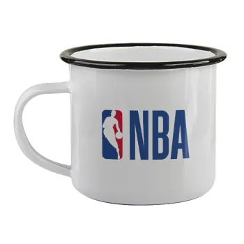NBA Classic, Κούπα εμαγιέ με μαύρο χείλος 360ml