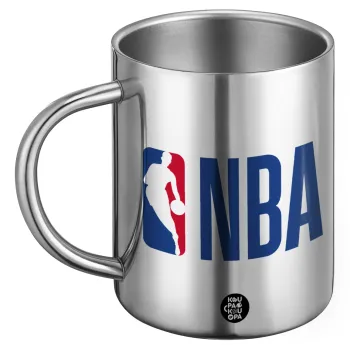 NBA Classic, Ανοξείδωτη Μεταλλική Κούπα 450ml - Διπλού Τοιχώματος