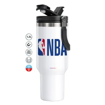 NBA Classic, Mega Tumbler με καπάκι, διπλού τοιχώματος (θερμό) 1,2L