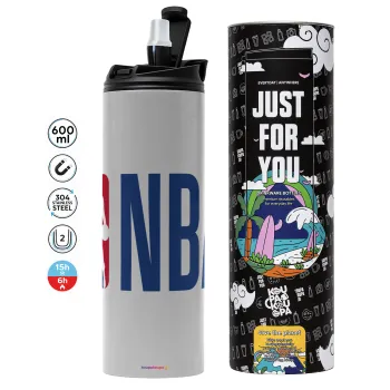 NBA Classic, Tumbler stainless steel GREY 600ml