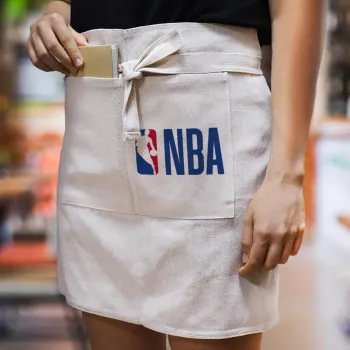 NBA Classic, Ποδιά Μέσης με διπλή τσέπη Barista/Bartender, Beige
