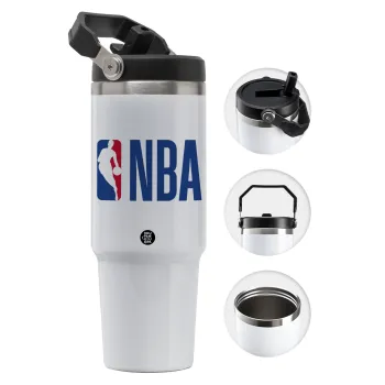 NBA Classic, 30oz stainless Steel Tumbler with Handle