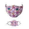 Μάσκα υφασμάτινη παιδική πολλαπλών στρώσεων με υποδοχή φίλτρου