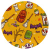 Happy Halloween, Mousepad Round 20cm