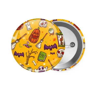 Happy Halloween, Κονκάρδα παραμάνα 7.5cm