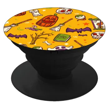 Happy Halloween, Phone Holders Stand  Μαύρο Βάση Στήριξης Κινητού στο Χέρι