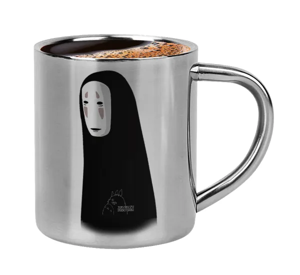 Spirited Away No Face — Double-wall metal cup for espresso (220ml)