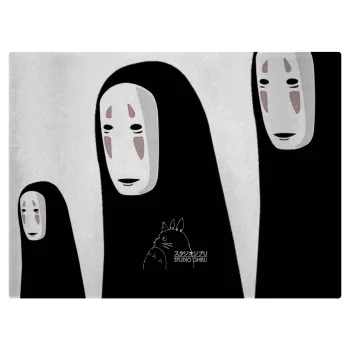 Spirited Away No Face, Επιφάνεια κοπής γυάλινη (38x28cm)