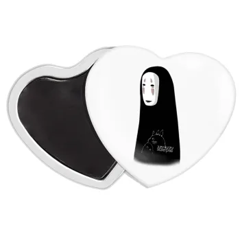 Spirited Away No Face, Μαγνητάκι καρδιά (57x52mm)