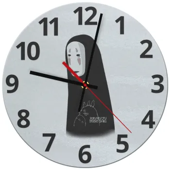 Spirited Away No Face, Ρολόι τοίχου γυάλινο (30cm)