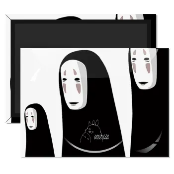 Spirited Away No Face, Ορθογώνιο μαγνητάκι ψυγείου διάστασης 9x6cm