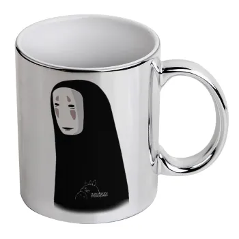 Spirited Away No Face, Κούπα κεραμική, ασημένια καθρέπτης, 330ml