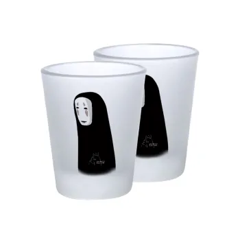 Spirited Away No Face, Σφηνοπότηρα γυάλινα 45ml του πάγου (2 τεμάχια)