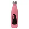 Μεταλλικό παγούρι θερμός Ροζ Ματ (Stainless steel), διπλού τοιχώματος, 500ml