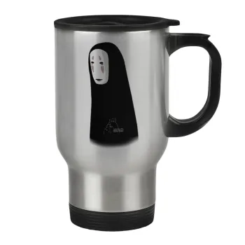 Spirited Away No Face, Stainless steel travel mug with lid, double wall 450ml