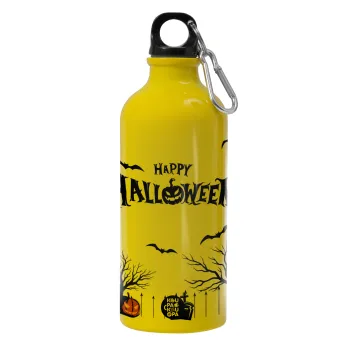 Happy Halloween cemetery, Water bottle 600ml