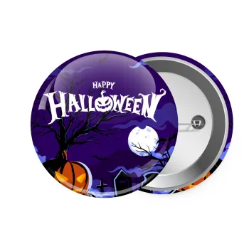 Happy Halloween cemetery, Κονκάρδα παραμάνα 7.5cm