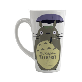 Totoro from My Neighbor Totoro, Κούπα κωνική Latte Μεγάλη, κεραμική, 450ml