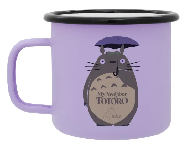 Totoro from My Neighbor Totoro — Κούπα Μεταλλική εμαγιέ ΜΑΤ Light Pastel Purple 360ml