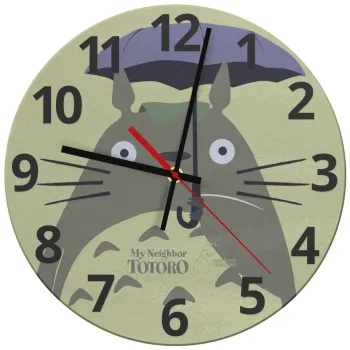 Totoro from My Neighbor Totoro, Ρολόι τοίχου γυάλινο (30cm)