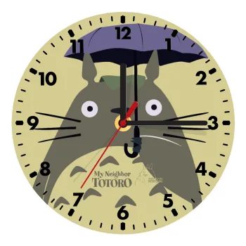 Totoro from My Neighbor Totoro, Ρολόι τοίχου ξύλινο (20cm)