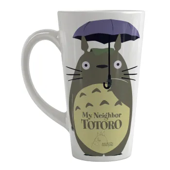 Totoro from My Neighbor Totoro, Κούπα κωνική Latte Μεγάλη, κεραμική, 450ml