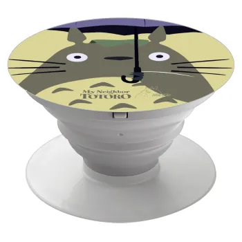 Totoro from My Neighbor Totoro, Phone Holders Stand  White Hand-held Mobile Phone Holder