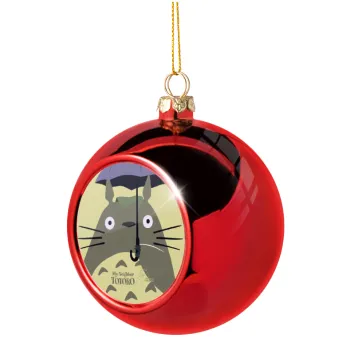 Totoro from My Neighbor Totoro, Christmas tree ball Red 8cm