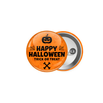 Happy Halloween pumpkin, Κονκάρδα παραμάνα 5cm