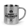 Happy Halloween pumpkin, Mug Stainless steel double wall 300ml
