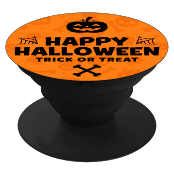 Happy Halloween pumpkin, Phone Holders Stand  Μαύρο Βάση Στήριξης Κινητού στο Χέρι