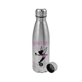 Drinkerbell bachellor, Metallic water bottle, stainless steel, 750ml