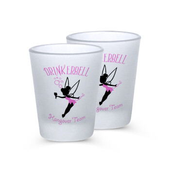 Drinkerbell bachellor, Σφηνοπότηρα γυάλινα 45ml του πάγου (2 τεμάχια)