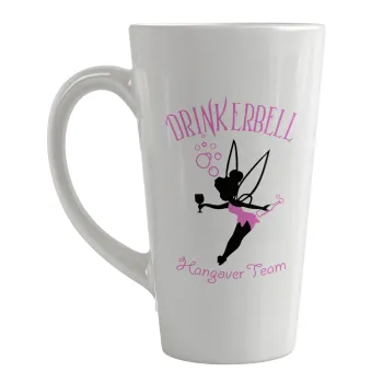 Drinkerbell bachellor, Κούπα κωνική Latte Μεγάλη, κεραμική, 450ml