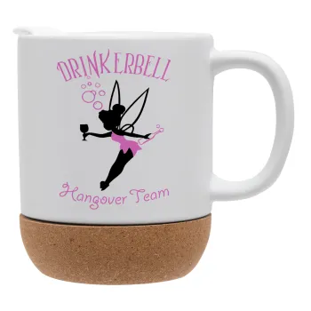 Drinkerbell bachellor, Ceramic coffee mug Cork (MAT), 330ml