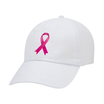  Παγκόσμια Ημέρα κατά του Καρκίνου, Καπέλο Baseball Λευκό (5-φύλλο, unisex)