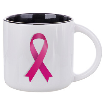 World cancer day, Κούπα κεραμική 400ml Λευκή/Μαύρη