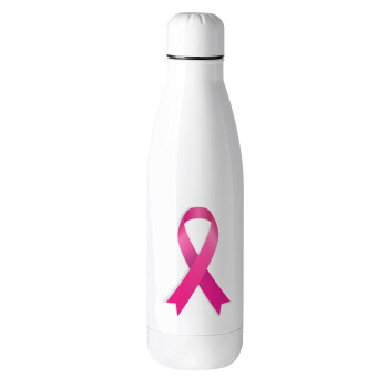 World cancer day, Metal mug thermos (Stainless steel), 500ml