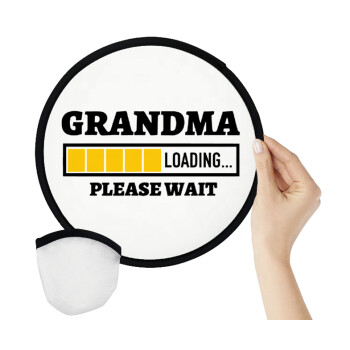Grandma Loading, Βεντάλια υφασμάτινη αναδιπλούμενη με θήκη (20cm)
