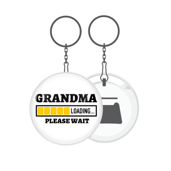 Grandma Loading, Μπρελόκ μεταλλικό 5cm με ανοιχτήρι