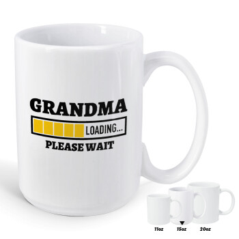 Grandma Loading, Κούπα Mega, κεραμική, 450ml