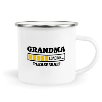 Grandma Loading, Κούπα Μεταλλική εμαγιέ λευκη 360ml