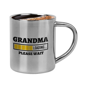 Grandma Loading, Double-wall metal cup for espresso (220ml)
