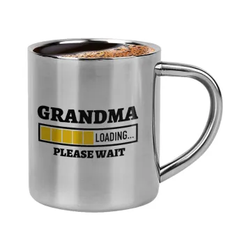 Grandma Loading, Double-wall metal cup for espresso (220ml)