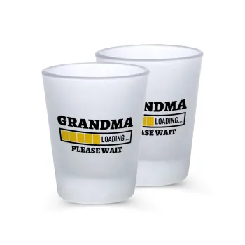 Grandma Loading, Σφηνοπότηρα γυάλινα 45ml του πάγου (2 τεμάχια)
