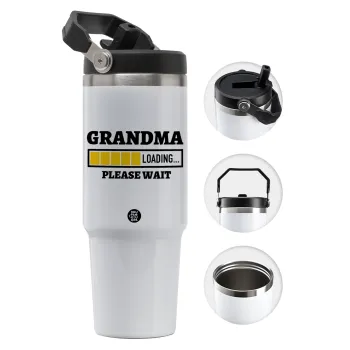 Grandma Loading, Θερμός Ανοξείδωτο 30oz με χερούλι