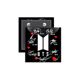 BTS signs, Κονκάρδα παραμάνα τετράγωνη 5x5cm