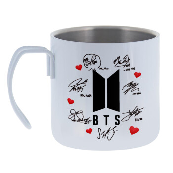 BTS signs, Mug Stainless steel double wall 400ml