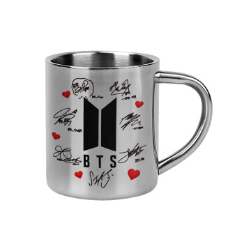 BTS signs, Mug Stainless steel double wall 300ml